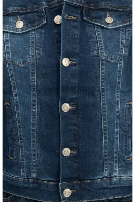 Recover Pants Jeansjacke Chic in Used-Optik in DENIM BLUE Artikelnummer REC-30100-01-4325-145 Online Outlet