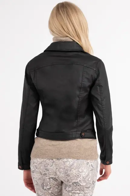 Recover Pants Jacke in Lederoptik in SCHWARZ Artikelnummer REC-30100-4032-990 Exklusive Angebote