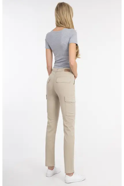 Recover Pants Slim-Hose Lili in BEIGE Artikelnummer REC-13431-4326-233 Große Rabatte