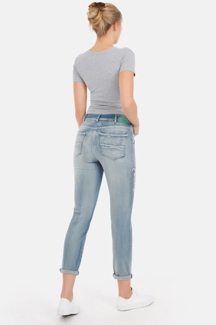 Recover Pants Jessi, Slim-Fit-Jeans in POWER BLEACHED Artikelnummer REC-12903-03-3881-100 Sonderangebote