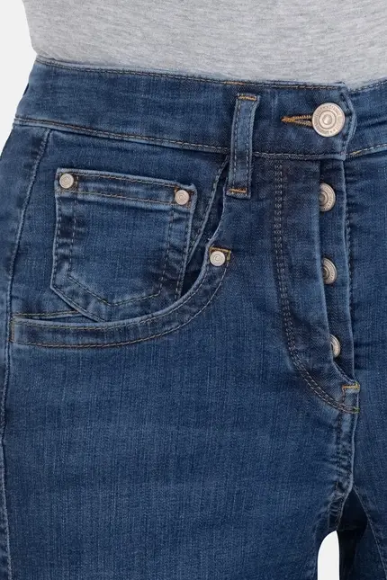 Recover Pants Liv, Relaxed-Fit Jeans in blue Artikelnummer REC-13371-01-4241-140 Tiefpreis