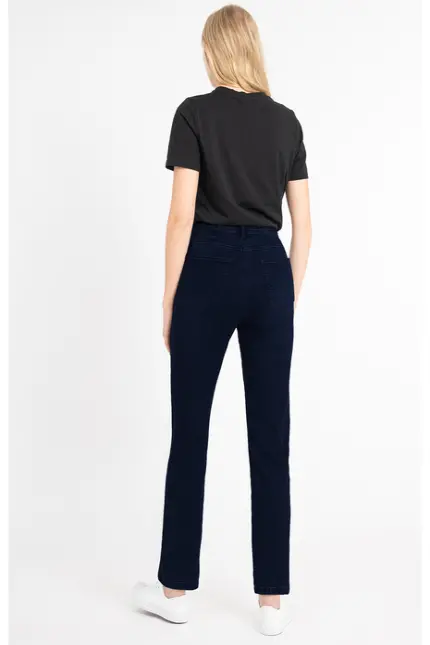 Recover Pants Komfort-Fit-Hose Jil in MARINE Artikelnummer REC-13417-4363-490 Vierteljährliche Förderung