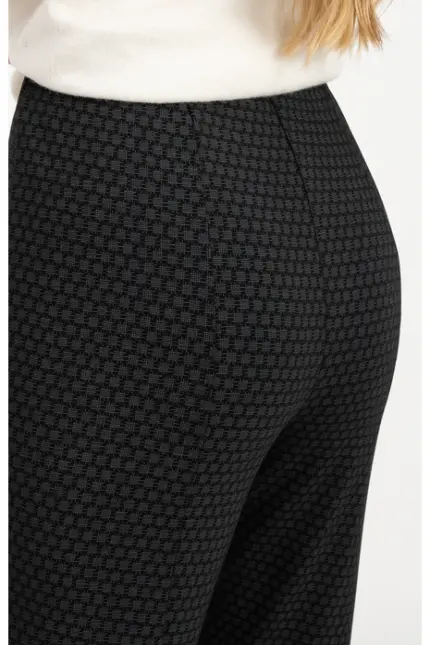 Recover Pants Schlupfhose Jasmin aus Jersey in SCHWARZ/ GRAU Artikelnummer REC-13409-01-4315-990 Fabrikladen