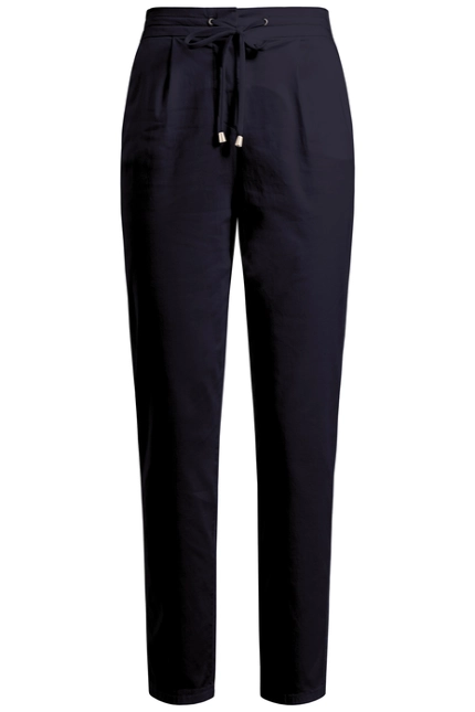 Recover Pants Corin, Relaxed Fit-Hose im Chinostyle in MARINE Artikelnummer REC-13326-4041-490 zollfrei