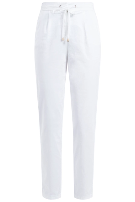 Recover Pants Corin, Relaxed Fit-Hose im Chinostyle in WEIß Artikelnummer REC-13326-4041-110 50% Rabatt für begrenzte Zeit