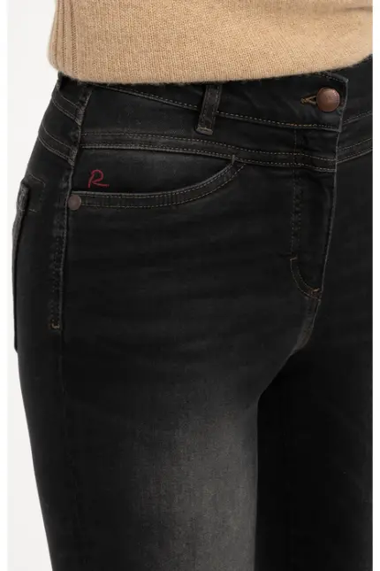 Recover Pants Slim-Fit-Jeans Alba in BLACK/ BLACK Artikelnummer REC-13343-01-4325-990 Online
