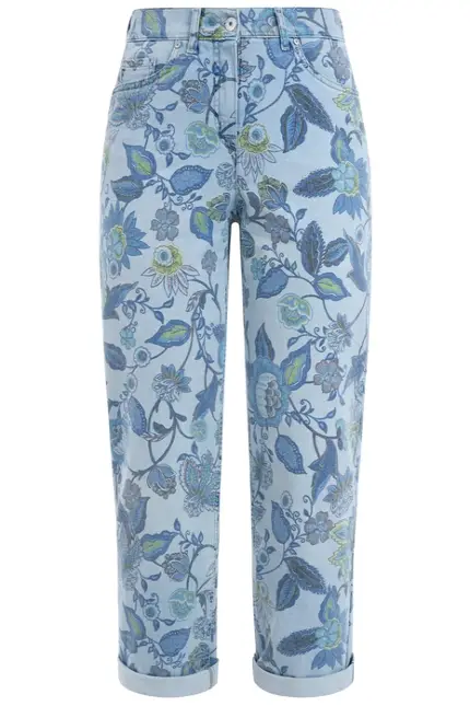 Recover Pants Straight Fit-Hose Antonia cropped in BLEACHED Artikelnummer REC-12563-4227-100 Meist gekauft