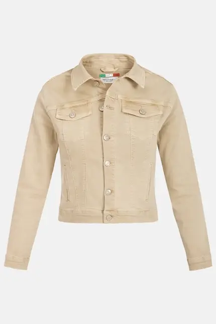 Recover Pants Chic, Jeansjacke in légèrer Passform in SAHARA Artikelnummer REC-30100-01-3883-278 Sonderangebot