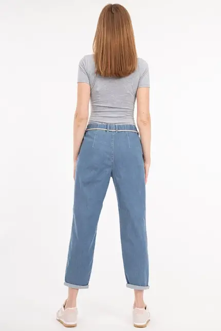 Recover Pants Relaxed Fit-Hose BELINA in MEDIUM BLUE Artikelnummer REC-13014-3882-130 Versandkostenfrei
