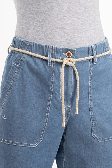 Recover Pants Relaxed Fit-Hose BELINA in MEDIUM BLUE Artikelnummer REC-13014-3882-130 Versandkostenfrei