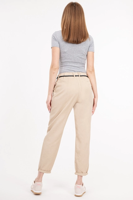 Recover Pants Belina, Relaxed Fit-Hose in HELLBEIGE Artikelnummer REC-13014-03-3867-208 Begrenztes Angebot