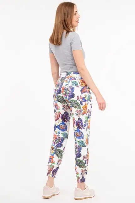 Recover Pants Relaxed-Fit Hose SUNNY in DRUCK BUNT Artikelnummer REC-12730-01-4038-1 Cyber Monday