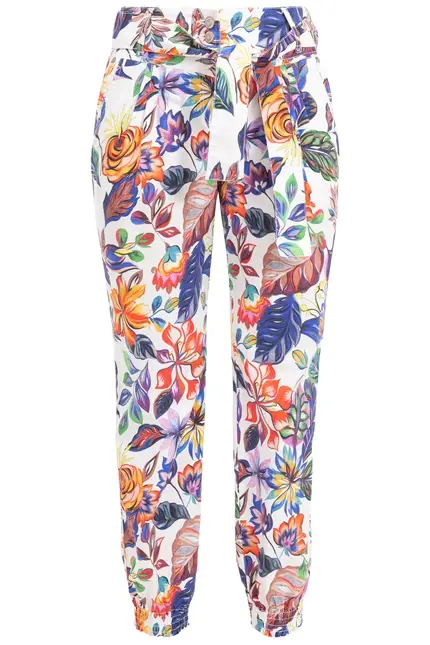 Recover Pants Relaxed-Fit Hose SUNNY in DRUCK BUNT Artikelnummer REC-12730-01-4038-1 Cyber Monday