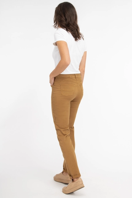 Recover Pants Modische Hose im 5-Pocket Style in CURRY Artikelnummer REC-13362-4142-356 Blitzangebot