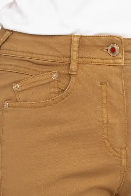 Recover Pants Modische Hose im 5-Pocket Style in CURRY Artikelnummer REC-13362-4142-356 Blitzangebot