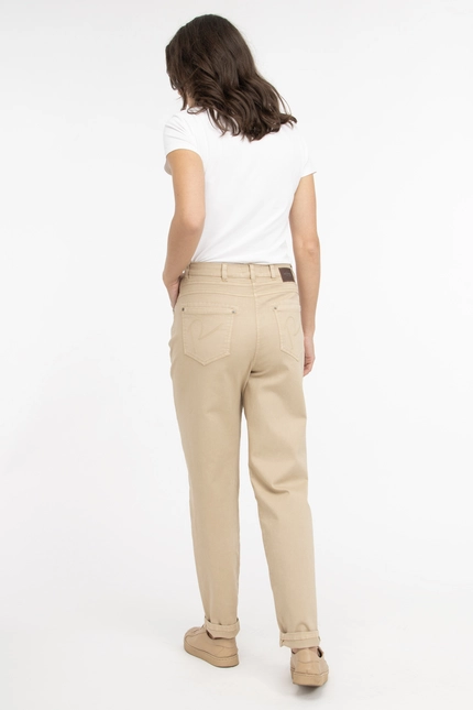 Recover Pants Modische Hose in BEIGE Artikelnummer REC-13344-01-4062-215 Kauf eins, bekomm eins gratis