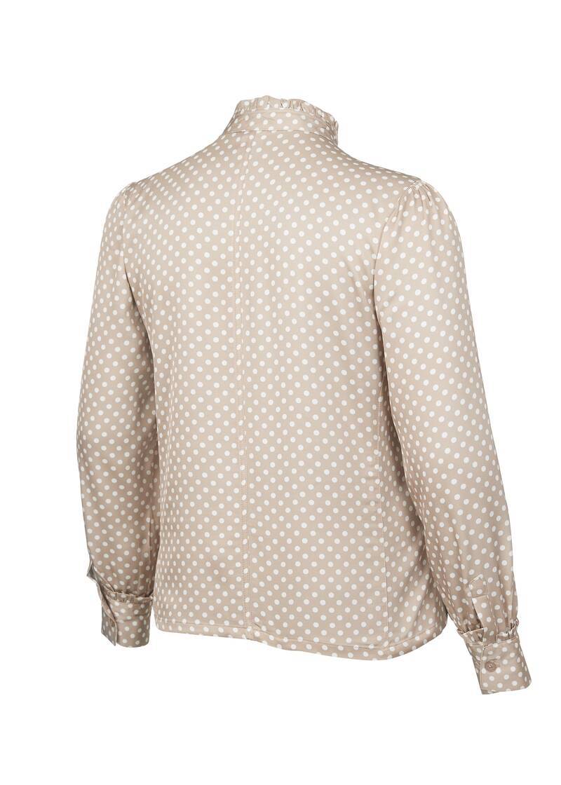 ROCK YOUR CURVES by Angelina Shirt Blouse in Beige/BraunArtikelnummer RYC-LCAK-0289-261 50% Rabatt für begrenzte Zeit
