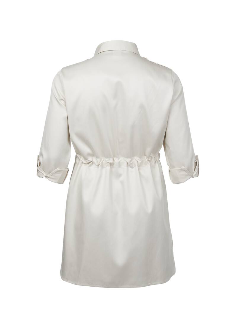 ROCK YOUR CURVES by Angelina Shirt-Tunika in EcruArtikelnummer RYC-LCAK-0455-101 Sonderangebot
