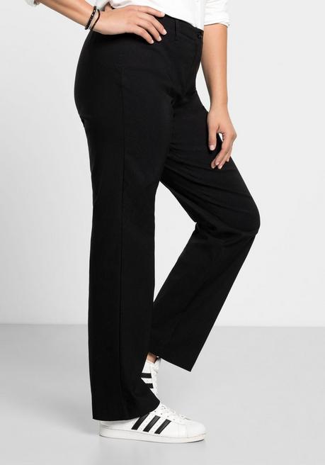 sheego Bengalinhose in gerader Form - schwarz sheego 2025
