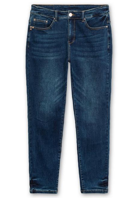 sheego Skinny Stretch-Jeans mit Bodyforming-Effekt - dark blue Denim sheego Schlussverkauf