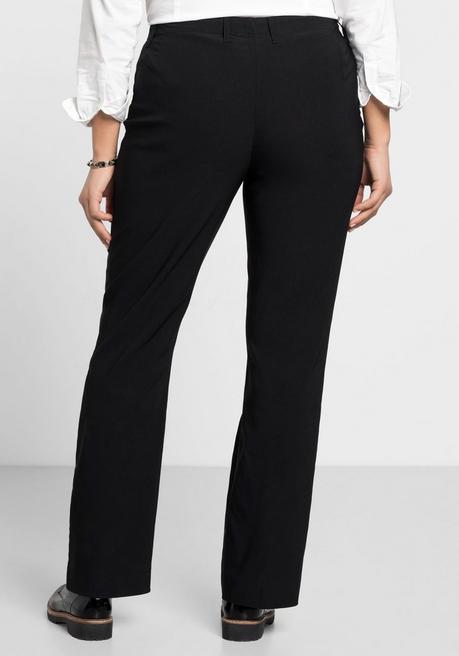 sheego Bengalinhose in Bootcut-Form - schwarz sheego Rabatt