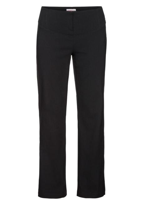sheego Bootcut-Hose mit Shaping-Effekt - schwarz sheego Begrenztes Angebot