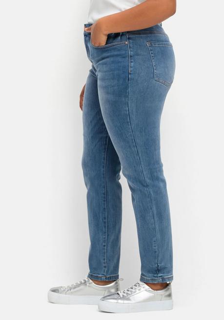 sheego Skinny Stretch-Jeans mit Bodyforming-Effekt - blue Denim sheego Weihnachtsangebot