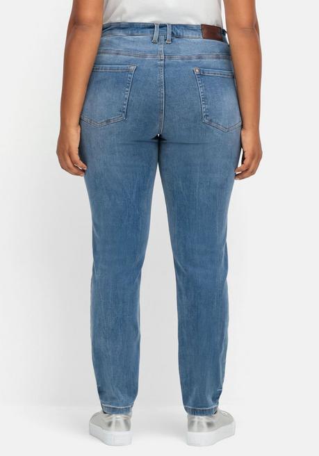 sheego Skinny Stretch-Jeans mit Bodyforming-Effekt - blue Denim sheego Weihnachtsangebot