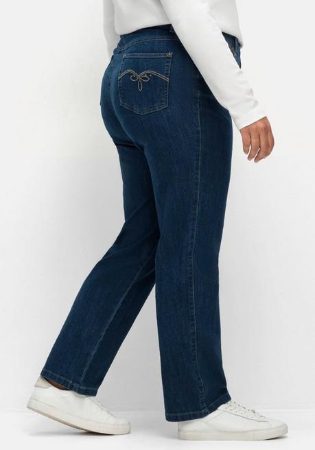 sheego x Collection L. Gerade Jeans in 5-Pocket-Form - blue Denim sheego Letzter Tag