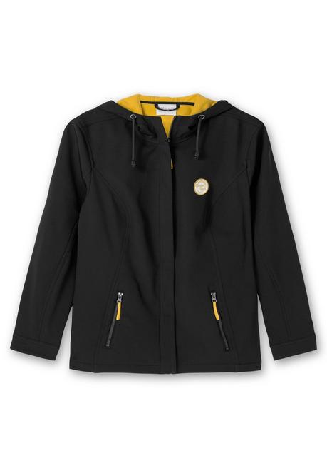 sheego Softshell-Jacke mit Fleece-Innenseite - schwarz sheego Zeitbegrenzte Promotion