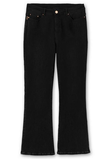 sheego Bootcut Stretch-Jeans mit Bodyforming-Effekt - black Denim sheego 2025