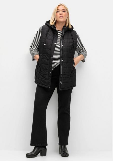 sheego Bootcut Stretch-Jeans mit Bodyforming-Effekt - black Denim sheego 2025