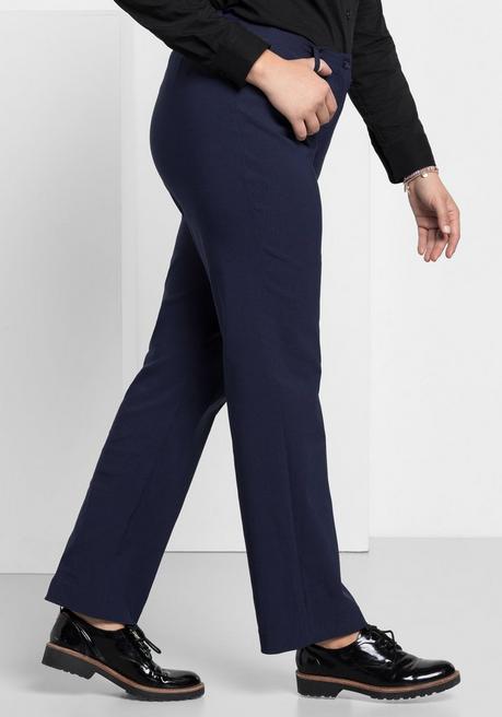 sheego Bengalinhose in gerader Form - marine sheego Auslauf