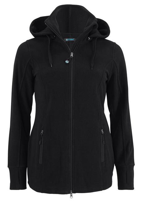 Polarino Fleecejacke - schwarz sheego Günstiger Verkauf