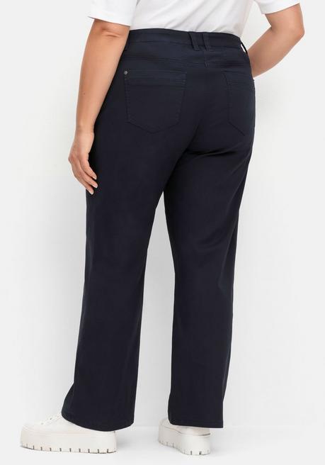 sheego Weite Hose im Curvy-Schnitt ELLA - tiefblau sheego Fabrik Onlineshop