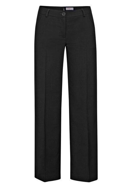 sheego Weite Stretchhose mit Bügelfalte - schwarz sheego Fabrikpreis