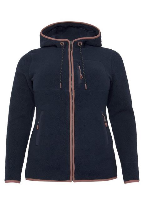Polarino Fleecejacke - marine sheego Sonderangebot