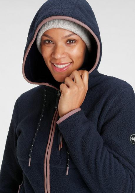 Polarino Fleecejacke - marine sheego Sonderangebot