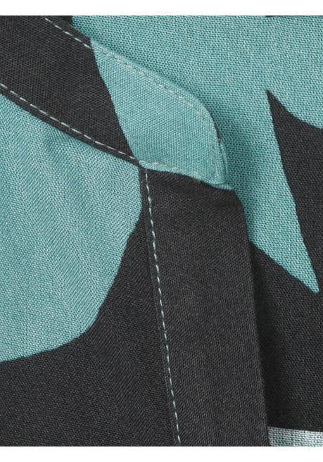 VIA APPIA DUE Longtunika mit grafischem Alloverdruck - indigo gemustert sheego Top Angebot