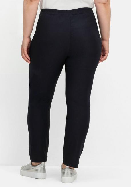 sheego Gerade Bengalinhose mit hohem Schlupfbund - marine sheego Bestseller