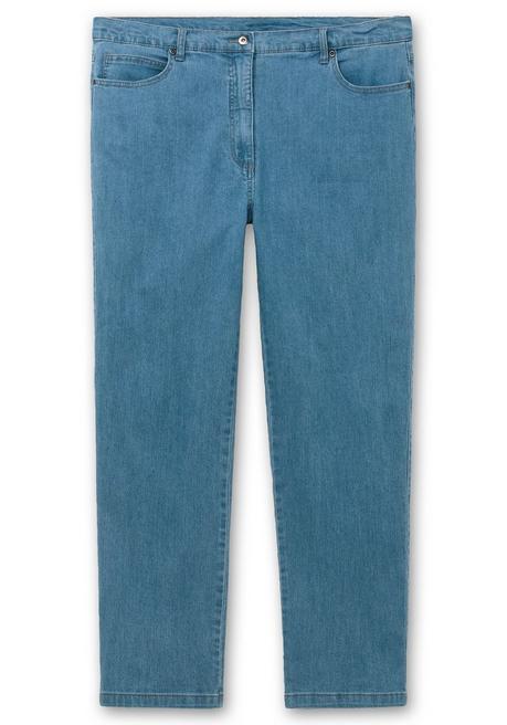 sheego x Collection L. Gerade Jeans in 5-Pocket-Form - light blue Denim sheego Kauf eins, bekomm eins gratis