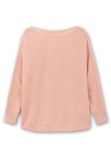sheego Pullover mit U-Boot-Ausschnitt - puder sheego Limitierter Zeitrabatt