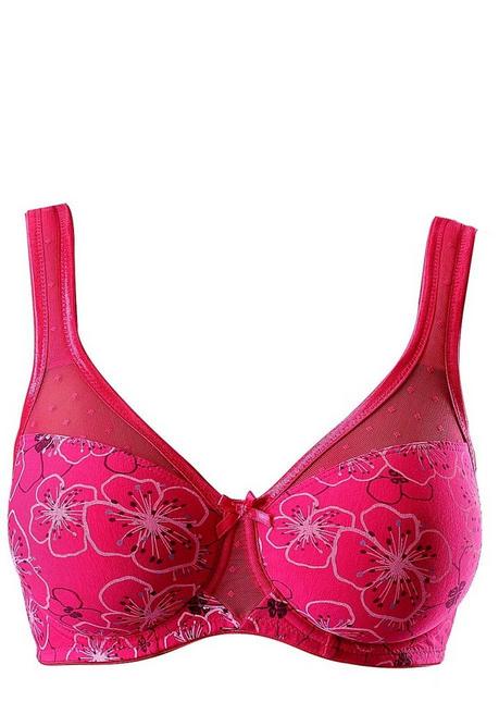NUANCE Minimizer-BH - beere bedruckt sheego Sonderangebote