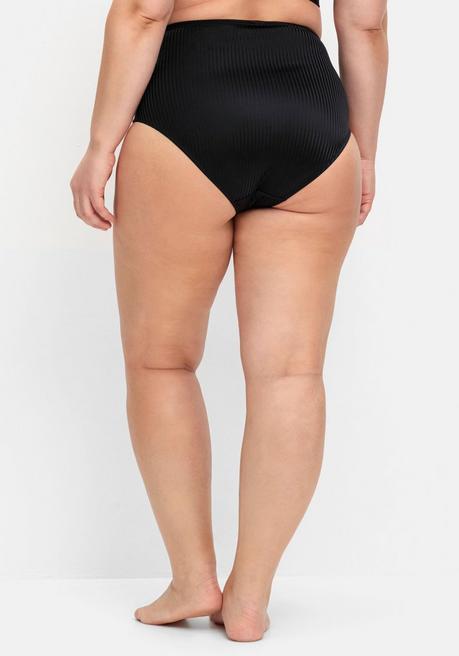 sheego Doppelpack Slips mit Spitze und Shapingeinsatz - schwarz+schwarz sheego Begrenzte Freigabe