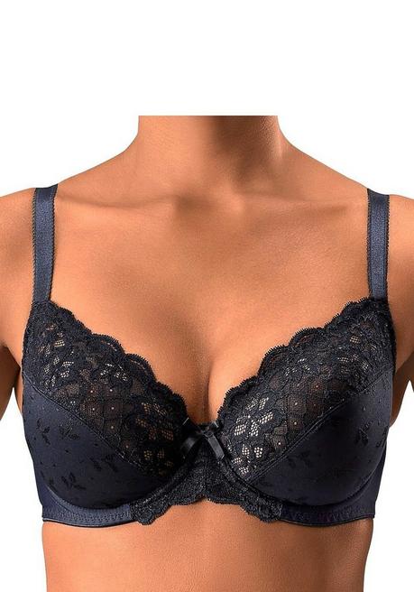 PETITE FLEUR Bügel-BH - schwarz+weiß sheego Letzte 3 Tage