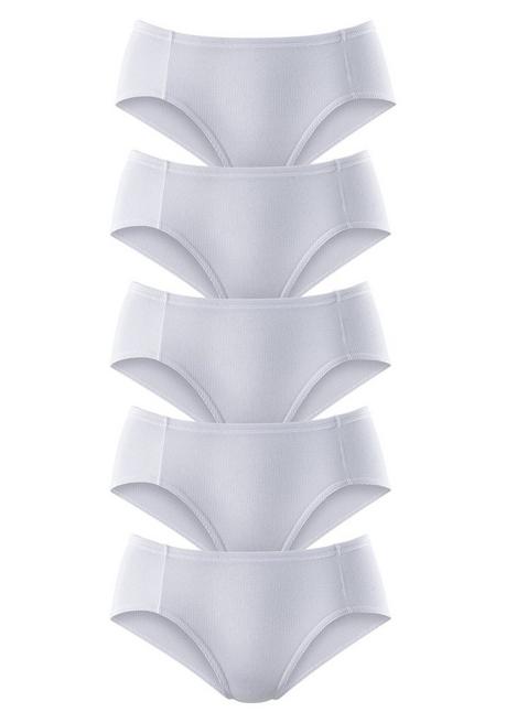 PETITE FLEUR Jazz-Pants Slips - weiß sheego Nur noch ein Tag übrig