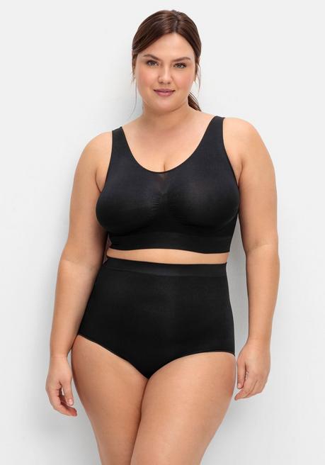 sheego Doppelpack Shaping-Formslips, extrahohe Taille - hautfarben+schwarz sheego Super Rabatt