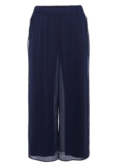 sheego Weite Hose im Lagenlook - marine sheego Jubiläumsangebot