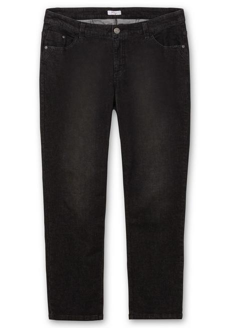 sheego Schmale Jeans in Curvy-Schnitt VERENA - black Denim sheego Blitzangebot