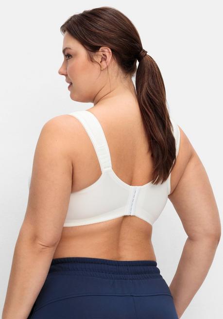 sheego Sport-BH aus COOLMAX®, mit Netzeinsätzen - weiß sheego Tägliche Deals